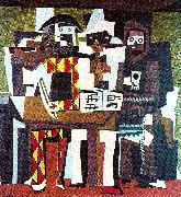 pablo picasso tre musikanter oil painting picture wholesale